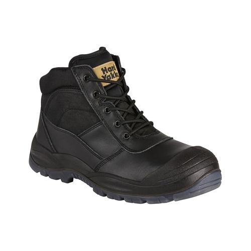WORKWEAR, SAFETY & CORPORATE CLOTHING SPECIALISTS - Foundations - Utility Side Zip Boot - Black