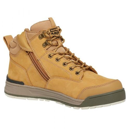 WORKWEAR, SAFETY & CORPORATE CLOTHING SPECIALISTS - 3056 - Lace Zip Boot - Wheat